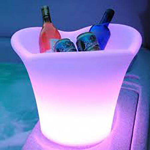 Led Ice Bucket with Drinks