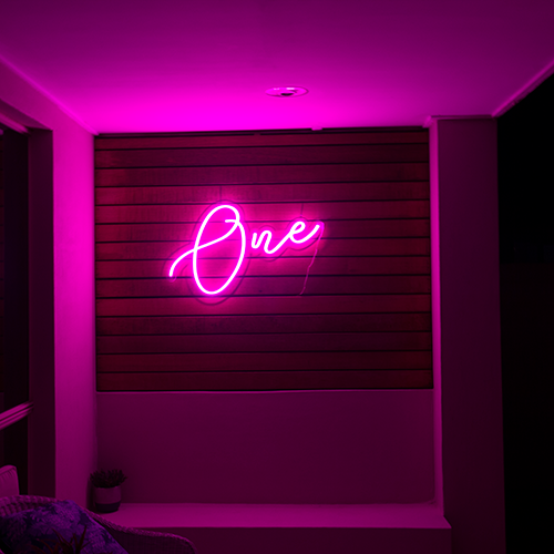 One Neon Sign Hire