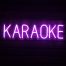 Karaoke Neon Sign Hire