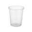 Clear plastic cups